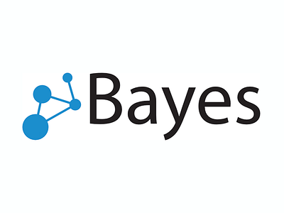 AI/ML Company Logo bayes blue logo simple