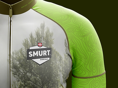 Smurt Bike Apparel apparel bike branding clean forrest graphicdesign green identity illustration logo