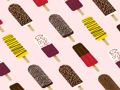 Ice Cream Goes with Everything agency colors copenhagen denmark design ice cream illustration illustrator nordic perspective tasty vector