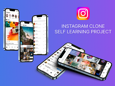 Instagram App UI app design figma instagram instagram ui prototype ui