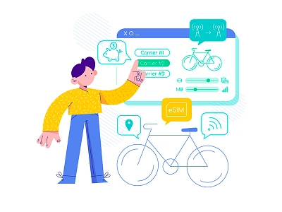 guy bicycle bike children children book illustration childrens illustration explainer guy icon icons kid kids man map pop popup ui ui ux ui design uiux web