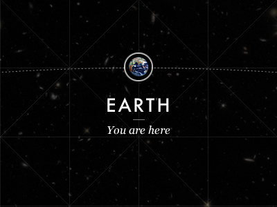 You are here