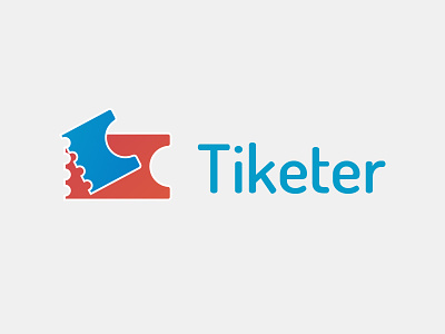 Tiketer - logo brand branding concert identity logo mark ticket type