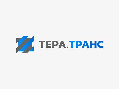 Tera.trans blue brand branding grey identity letters logo logotype