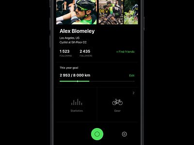 Profile app cycling ios profile sport
