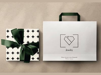 Jewelry | Jewellery Store Branding box brand elements branding design gift graphic design jewellery logo mock up packaging pattern