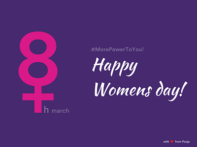 Womens day! 8th march design happy womens day illustration march more power to you poster woman women women at work women in design womens day