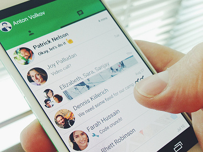 Hangouts android app chat hangouts new ui