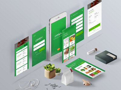 Agricultural App - Peepu agricultural app android app design farmers app mobile app