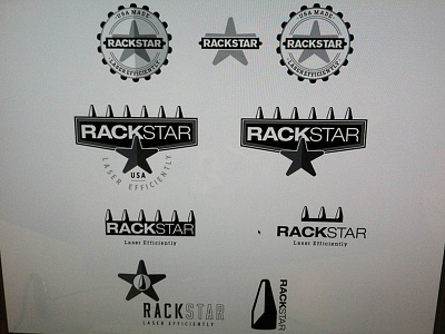 RackStar Logo - WIP