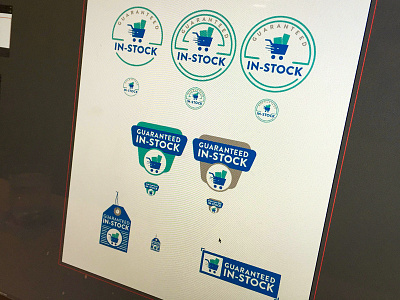 Instock Badges badges stickers web badges