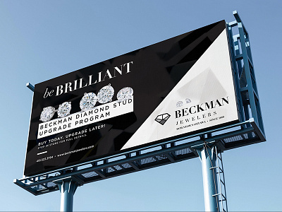 Billboard Ad billboard dailyui diamonds jeweler local outdoor signage
