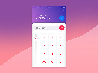 #004 Calculator dailyui