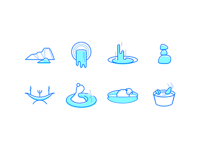 Iceland Icon Set