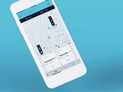 Park Smart map mobile parking