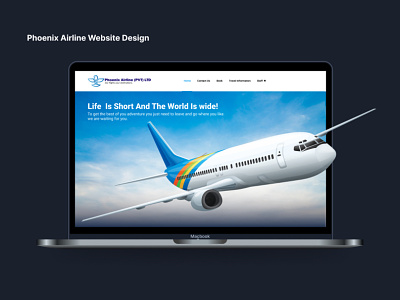 Phoenix airline Web app design flight graphic design management system ui uiux ux web web app web application