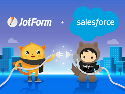 JotForm Salesforce integration city integration jotform logo plug in podo salesforce
