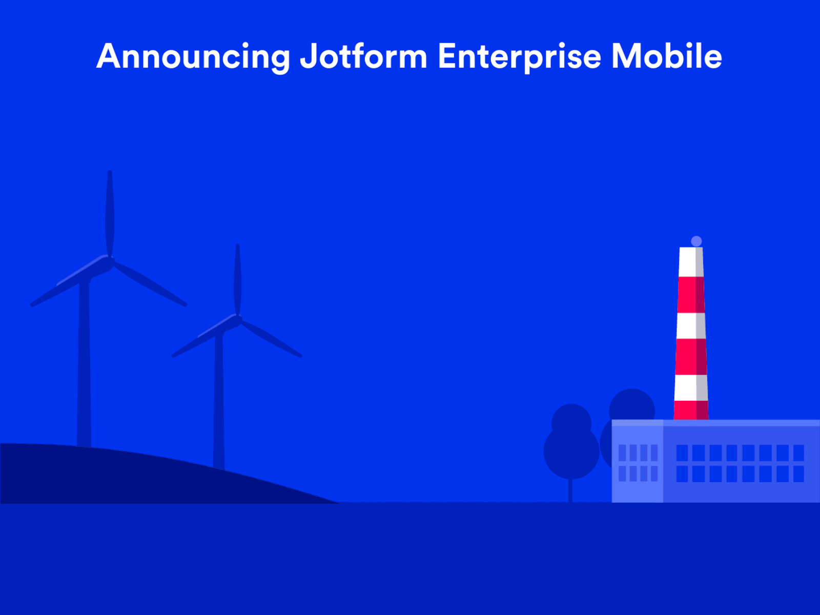 Announcing Jotform Enterprise Mobile collect data create an app custom branded app enterprise gif animation jotform mobile mobile app native app