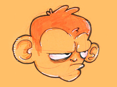 Angry Monkey Doodle