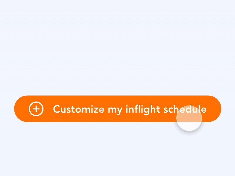 Animated Orange Button