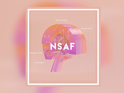 [NSAF] Brain 3d c4d poster virtualreality