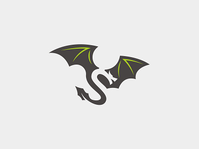 Letter S dragon Logo animal dragon esports fantasy letter s lizard logo logos myth mythology sports