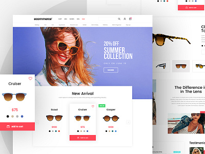 Goggles - Free Ecommerce Template