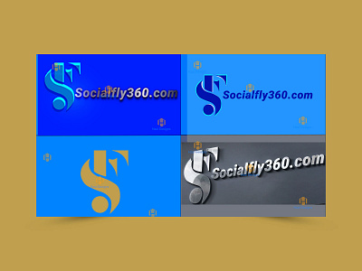 Logo design for Socialfly360.com 3d branding design graphic design identity illustration logo motion graphics post property ui