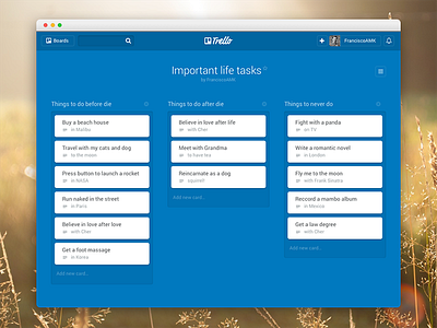 Trello redesign