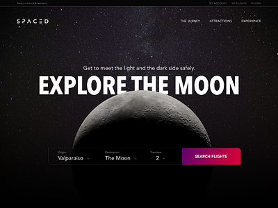 SPACED Challenge Homepage astronaut challenge contest futuristic homepage moon space spaced challenge spacedchallenge spacex tech travel