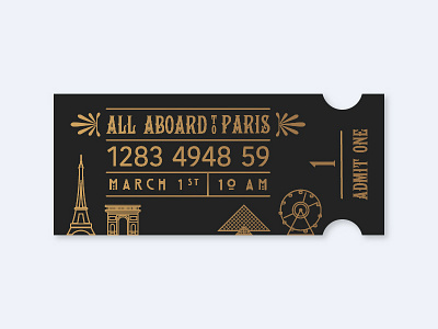 Ticket to Paris