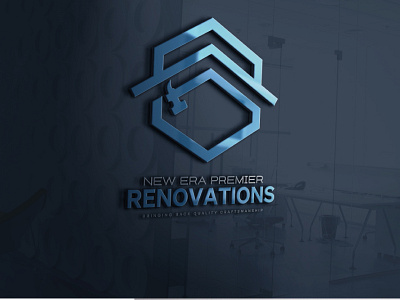 NEW ERA PREMIER RENOVATIONS branding design graphic design illustration logo logo design logodesign logodesigns