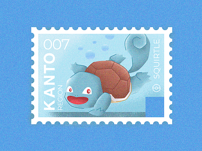 Pokemon Postage Stamps: 007 Squirtle