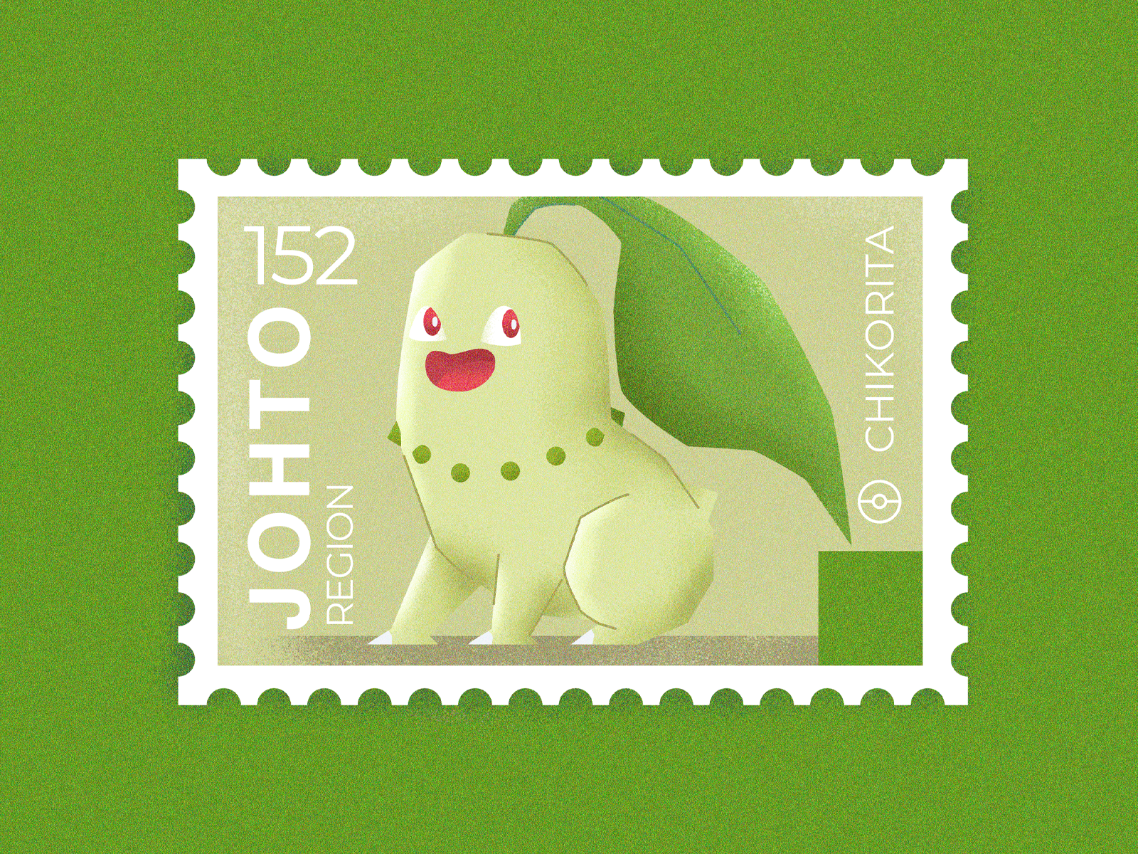 Totodile Chikorita 2024 Cyndaquil Stamps