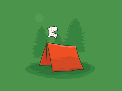 Camping and Chill camping illustration outdoor t shirt tees wild