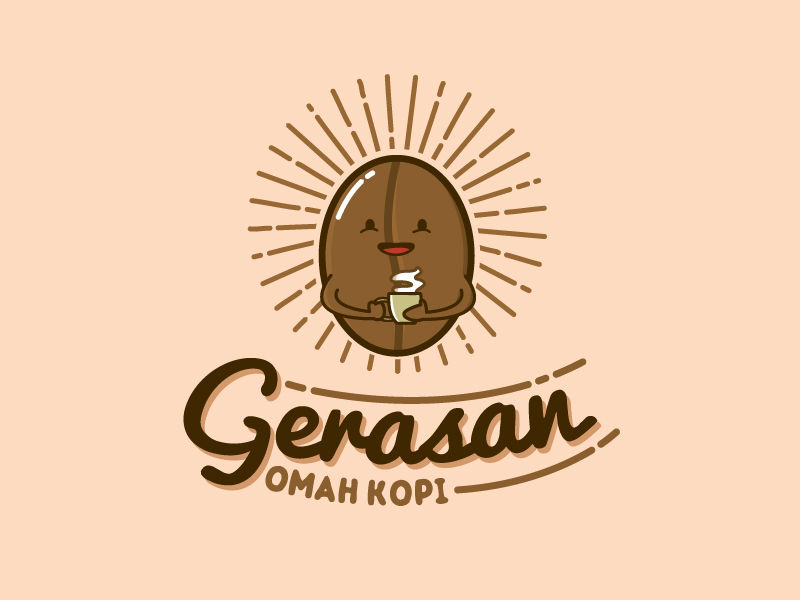  Logo  For Gerasan Omah Kopi  By Tidar Maulana Wirahadi On 