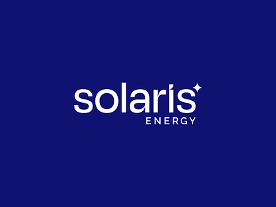 Solaris Energy branding design graphic design logo typography