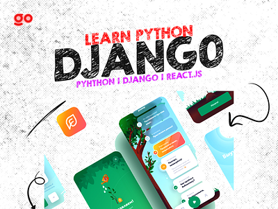 Learn python app branding design graphic design illustration logo motion graphics typography ui ux vector