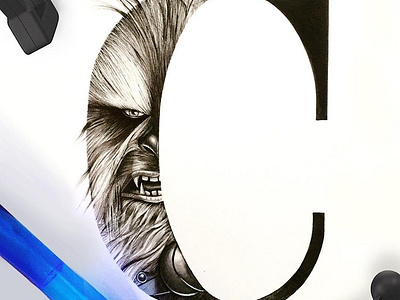 Alphabet series C for Chewbacca