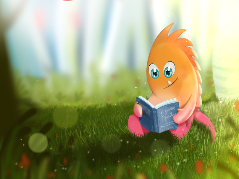 FLJM final art drawing art draw litterature montreal procreate design character illustration