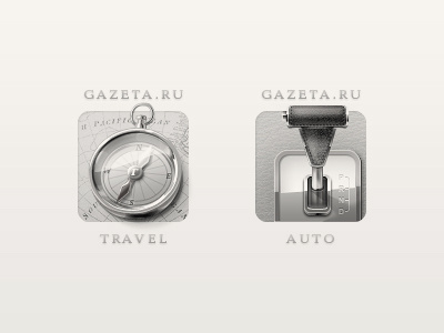 Icons for Gazeta.Ru design gazeta.ru icons pictogram pictograms