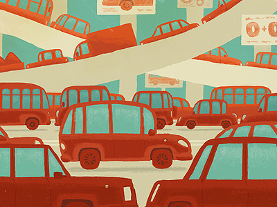 Cars cars illustration