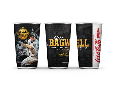 Bagwell HOF Souvenir Cup astros bagwell baseball hall of fame hof houston mlb sports