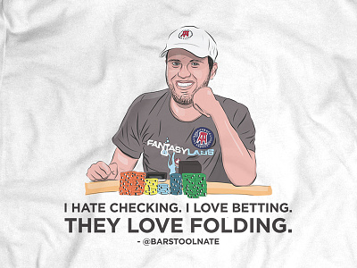 Barstool Nate Poker Shirt