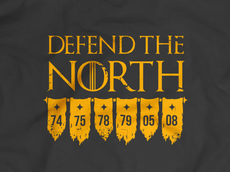 Steelers 'Defend the North' by Joe Smaldone on Dribbble
