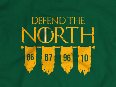 Packers "Defend the North" apparel barstool defend the north football game of thrones green bay heartland nfl packers sports