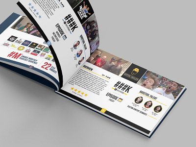 Podcast Deck barstool branding deck layout layout design presentation design print sponsorship sports