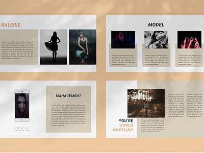 Fashion Google Slides Template #8