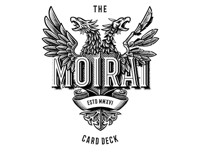 Moirai Card Deck Cover card card deck double headed eagle moirai