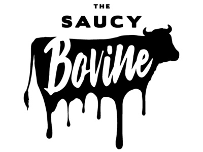 The Saucy Bovine bovine cow drip food qaultrics restaurant sauce steer